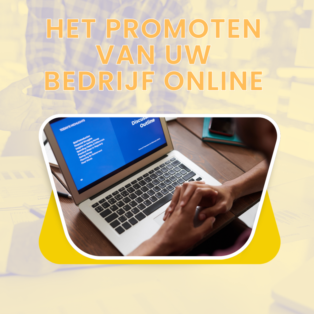 Het promoten van uw bedrijf online