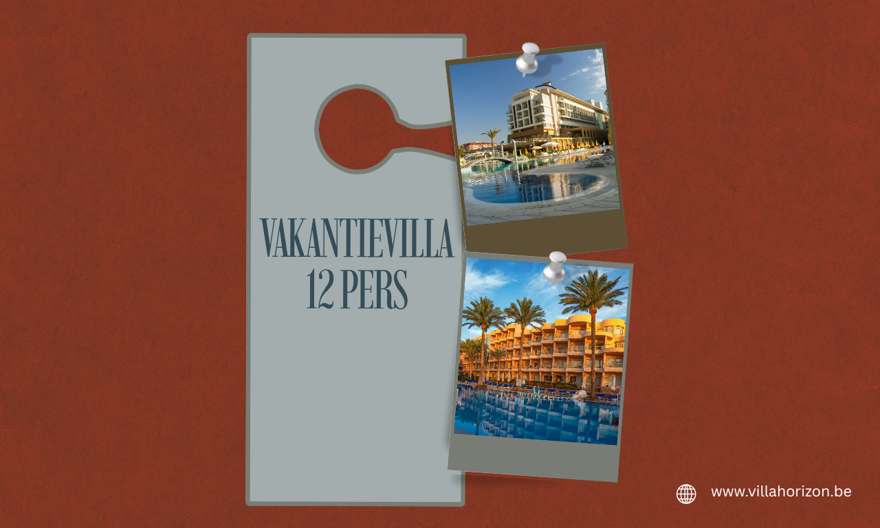 Vakantievilla 12 pers